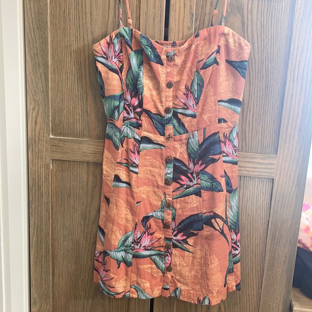 Urban outfitters kimchi blue mini patterned dress